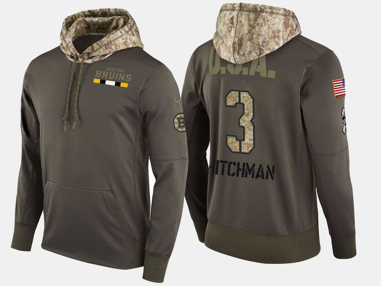 Nike Bruins 3 Lionel Hitchman Retired Olive Salute To Service Pullover Hoodie,We sell and wholesale Nike Bruins 3 Lionel Hitchman Retired Olive Salute To Service Pullover Hoodie on line form chian!